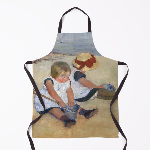 Item preview, Children Playing on the Beach designed and sold by Craphe.