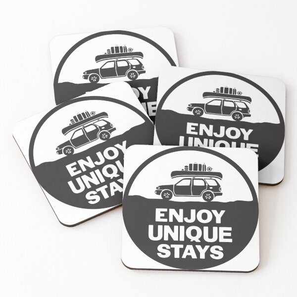 Item preview, Enjoy Unique Stays Logo designed and sold by willey84.