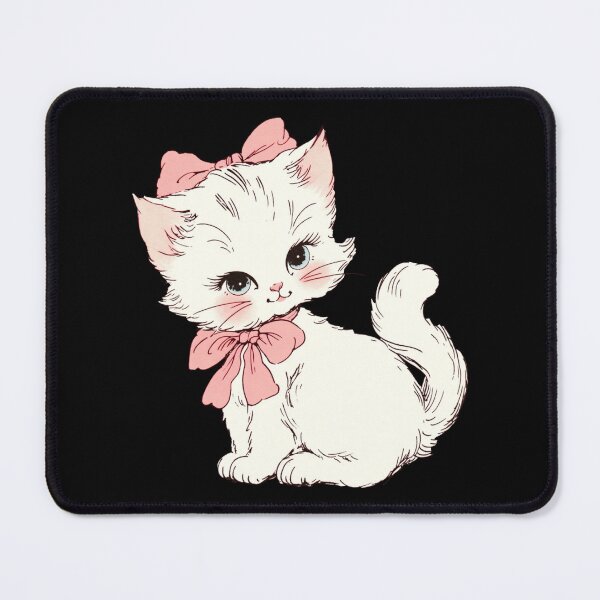 Item preview, Cute Little White Kitten Cat designed and sold by trajeado14.