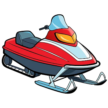 Artwork thumbnail, Snowmobile by GraphicsClub