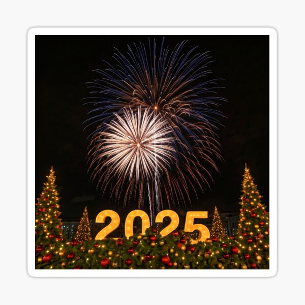 Item preview, Happy 2025 designed and sold by Flycolor.