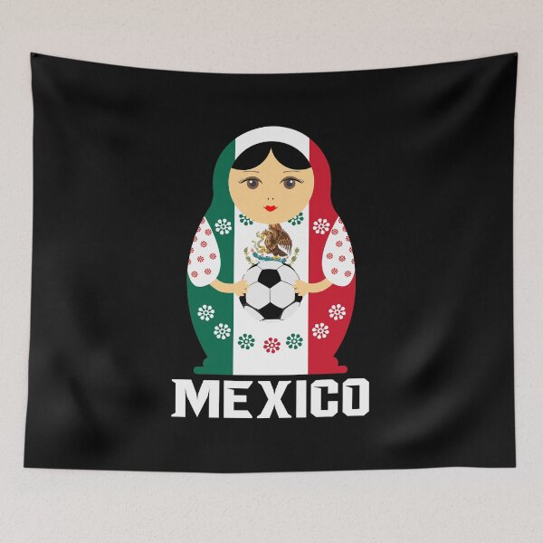 Item preview, Matryoshka Russian Doll Mexico Football designed and sold by CreativeStrike.