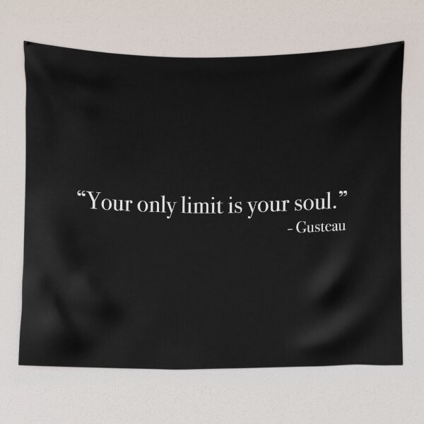 Item preview, Gusteau "Your only limit is your soul" Quote, from <Ratatouille> designed and sold by Quote-things.