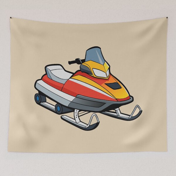 Item preview, Snowmobile  designed and sold by GraphicsClub.