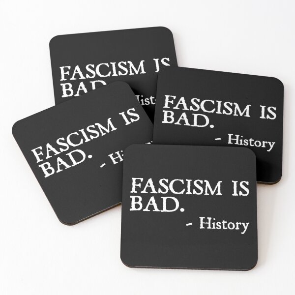 Item preview, Fascism is Bad Quote – A Sarcastic History Lesson  designed and sold by The Junto Shop.