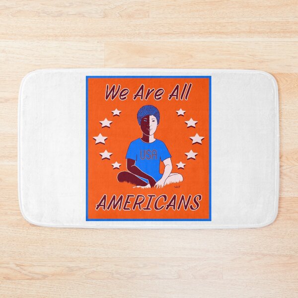 Item preview, We Are All Americans designed and sold by Steven Wolf.