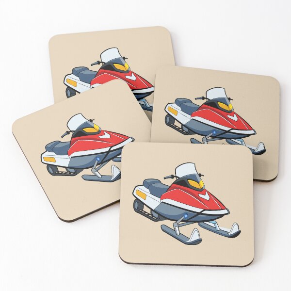 Item preview, Red Snowmobile  designed and sold by GraphicsClub.