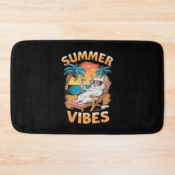 Item preview, Summer vibes cat designed and sold by Mateusz Majcherek.