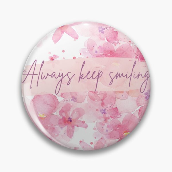 Item preview, PINK WATERCOLOR FLOWER WITH MOTIVATION INSCRIPTION designed and sold by Zeyzep.