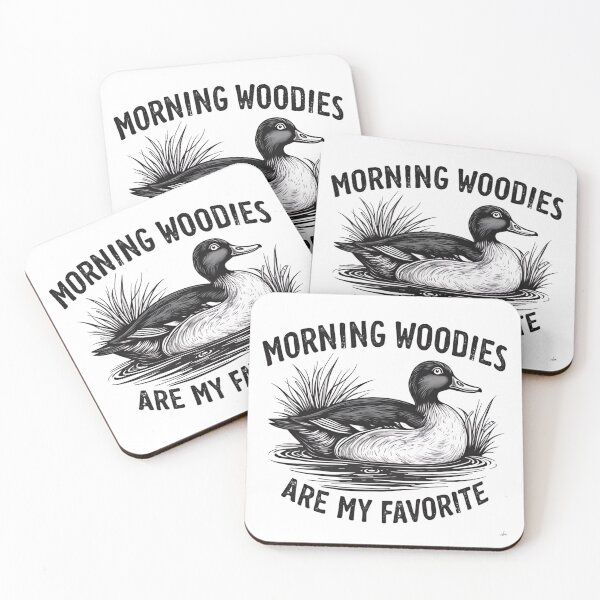 Item preview, Morning Woody My Favorite Duck Hunting designed and sold by ArtFromBeyond.