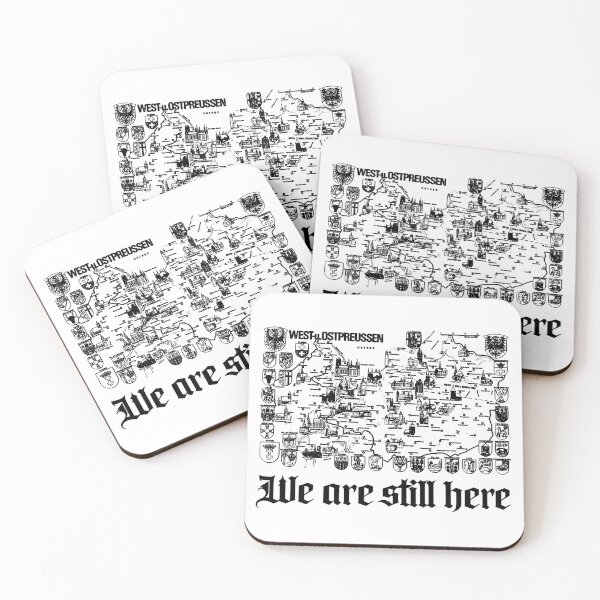 Item preview,  We Are Still Here; East and West Prussia; designed and sold by StickerApe.