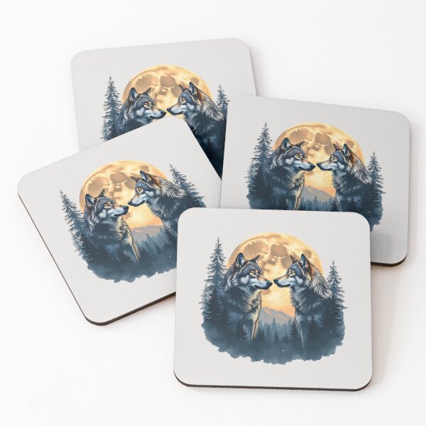 Item preview, Native american wolves designed and sold by marfanna.