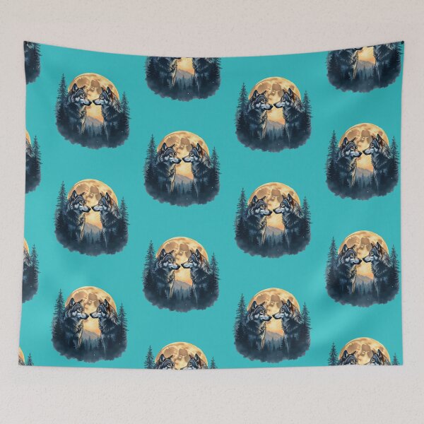 Item preview, Native american wolves designed and sold by marfanna.