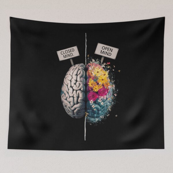 Item preview, Closed mind open mind designed and sold by Mateusz Majcherek.