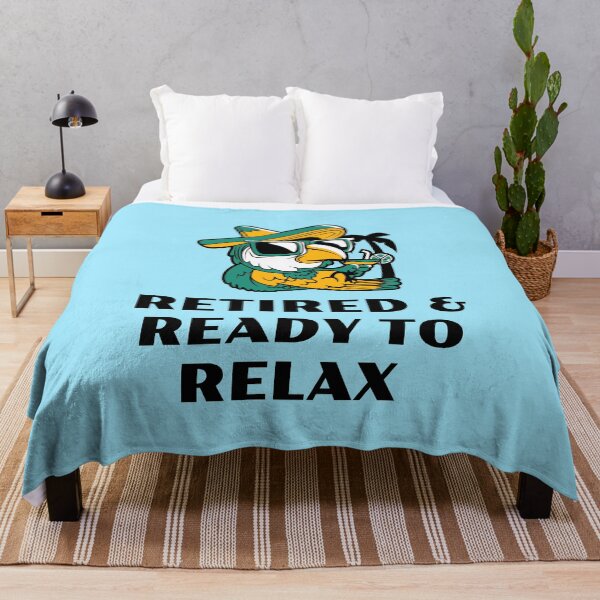 Item preview, Retired and Ready to Relax designed and sold by 87-Aesthetics.