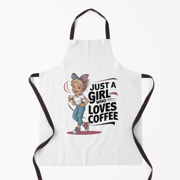 Item preview, Just a girl who loves coffee designed and sold by Mateusz Majcherek.