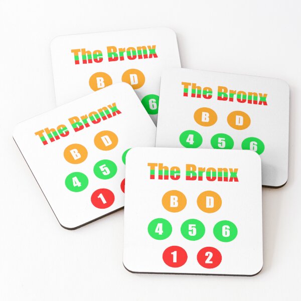 Item preview, The Bronx train lines combo colors v1 designed and sold by Mozart3.