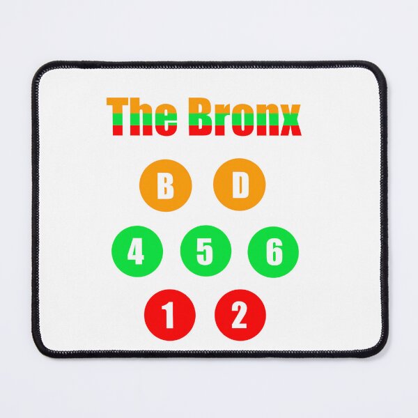 Item preview, The Bronx train lines combo colors v1 designed and sold by Mozart3.