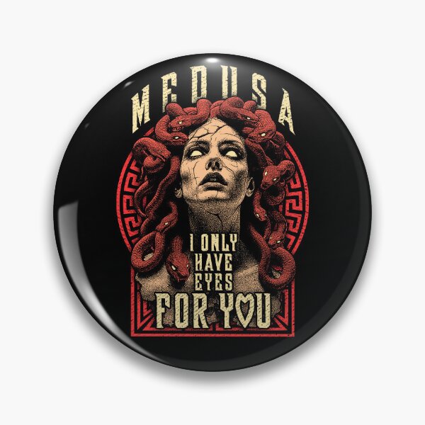 Item preview, Valentine's Day Medusa Woman I Only Have Eyes For You Heart designed and sold by GrandeDuc.