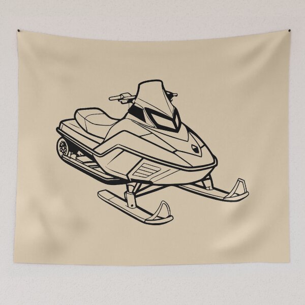 Item preview, Snowmobile  designed and sold by GraphicsClub.