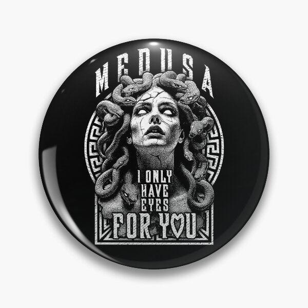 Item preview, Valentine's Day Medusa Woman I Only Have Eyes For You Heart designed and sold by GrandeDuc.