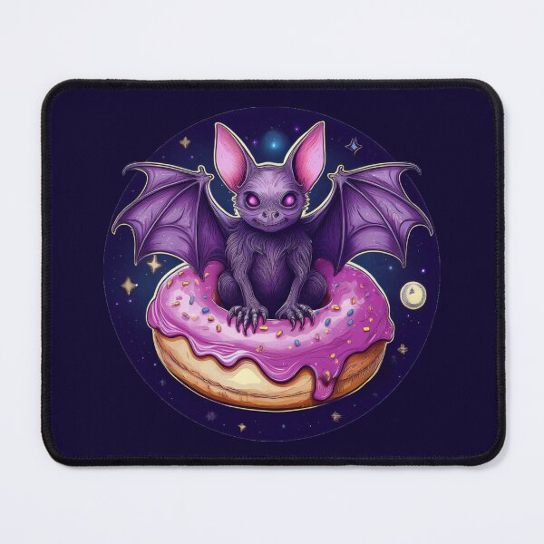 Item preview, Pink Donut Space Bat Funny Design designed and sold by Negative Vibes Only.