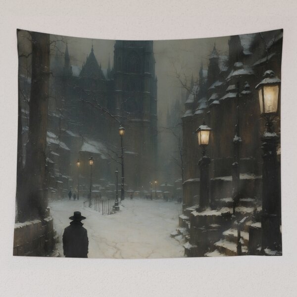 Item preview, Gothic Winter Walk designed and sold by darkgothicart.