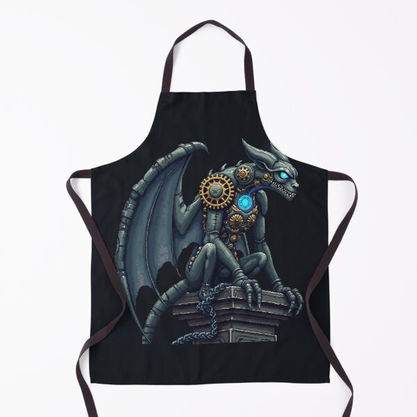 Item preview, Goth Pixel Mechanical Gargoyle designed and sold by SignumShop.