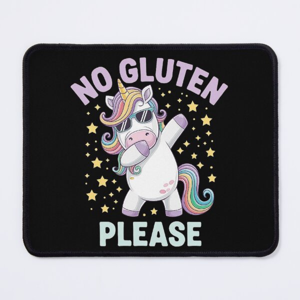 Item preview, No Gluten Unicorn Dab with Rainbow Colors and Stars designed and sold by love3617.