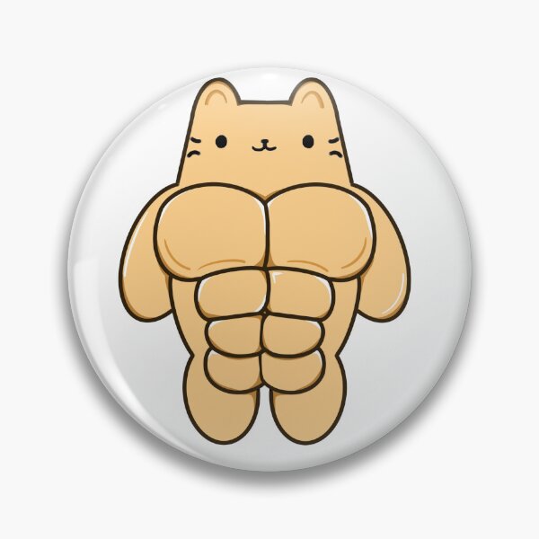 Item preview, Buff kitty designed and sold by Doodalos.