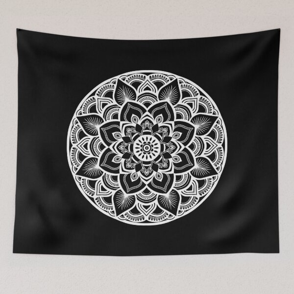 Item preview, White Mandala W144 designed and sold by MbyMorganK.