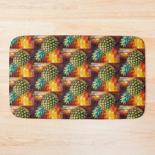 Item preview, Upside Down Pineapple | IYKYK Lifestyle | Colorful Oil Painting designed and sold by JLEmporium.