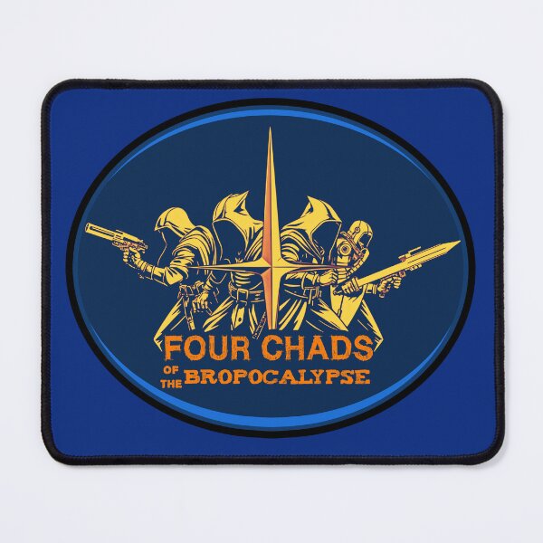 Item preview, THE FOUR CHADS OF THE BROPOCALYPSE V3 designed and sold by SaintShen.