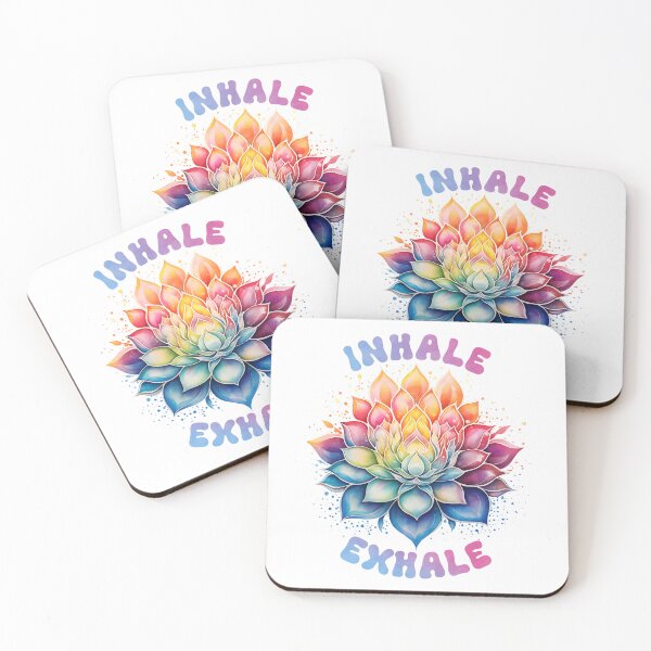 Item preview, Inhale Exhale Lotus Flower designed and sold by Blissvortexshop.