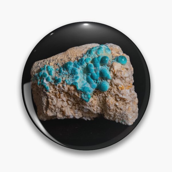 Item preview, Chrysocolla on Calcite Gemstone Mineral Rock designed and sold by Rocksonsocks.