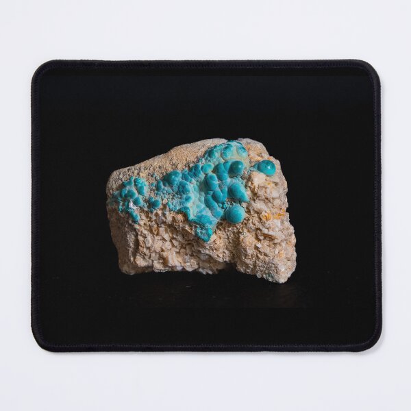 Item preview, Chrysocolla on Calcite Gemstone Mineral Rock designed and sold by Rocksonsocks.