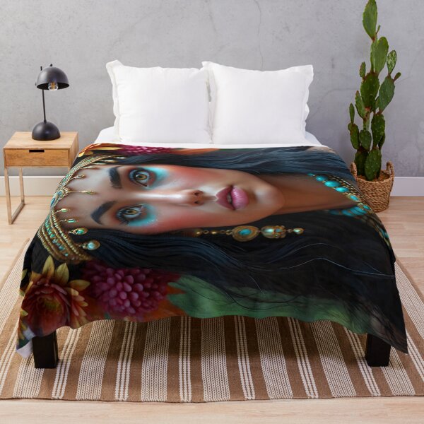 Item preview, Cute Native American Woman designed and sold by TheArtOfPat.