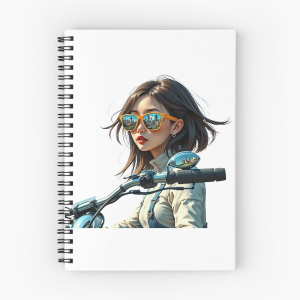 Item preview, Biker Girl designed and sold by AiFantasticArt.