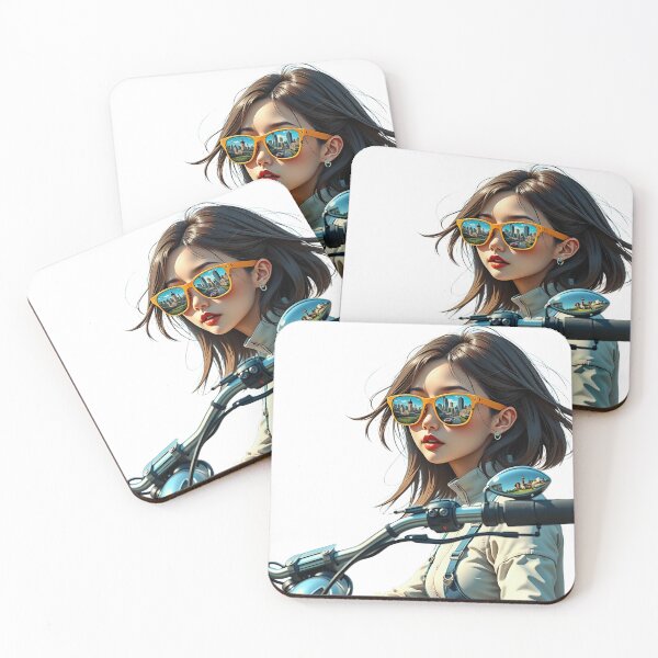 Item preview, Biker Girl designed and sold by AiFantasticArt.