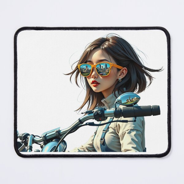 Item preview, Biker Girl designed and sold by AiFantasticArt.