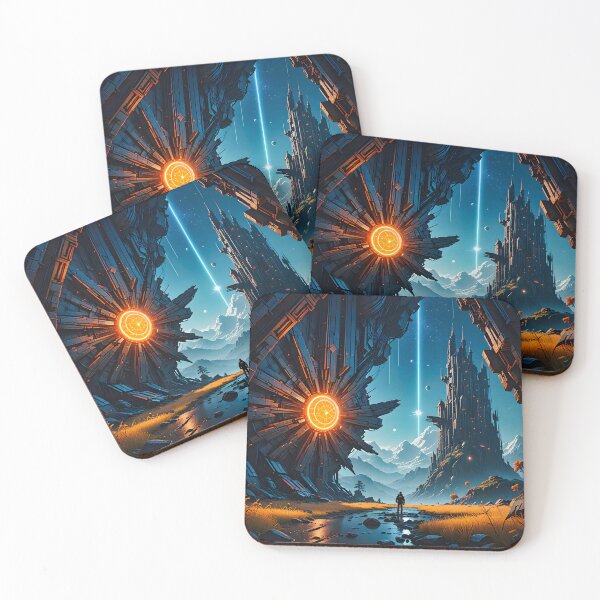 Item preview, Sci-fi landscape art that redefines imagination  designed and sold by Marcu Ioachim.