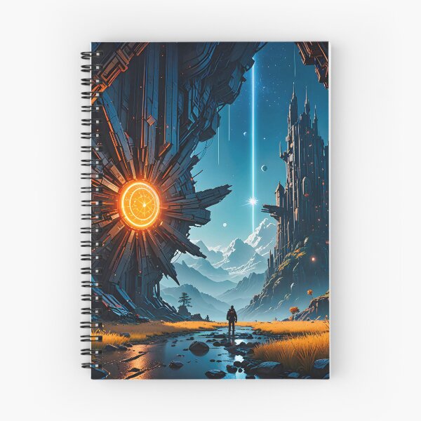 Item preview, Sci-fi landscape art that redefines imagination designed and sold by Marcu Ioachim.