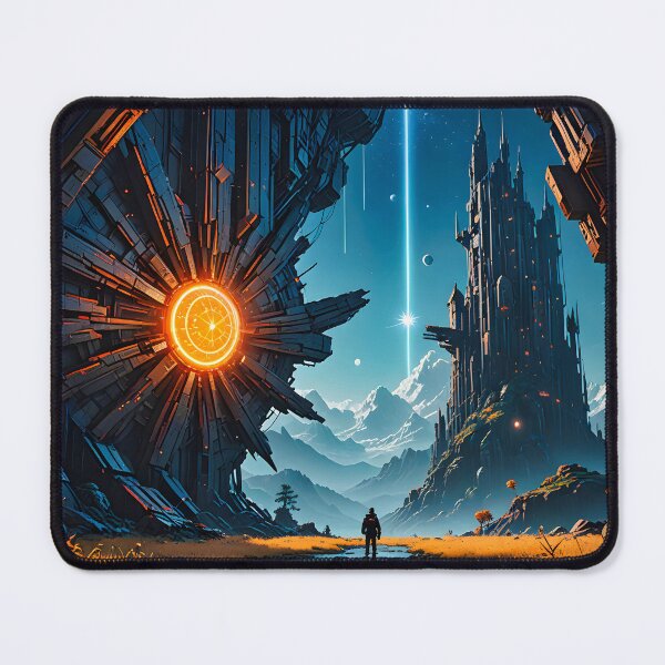 Item preview, Sci-fi landscape art that redefines imagination  designed and sold by Marcu Ioachim.