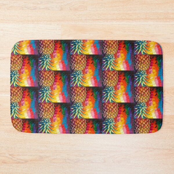 Item preview, Upside Down Pineapple | IYKYK Lifestyle | Colorful Oil Painting designed and sold by JLEmporium.