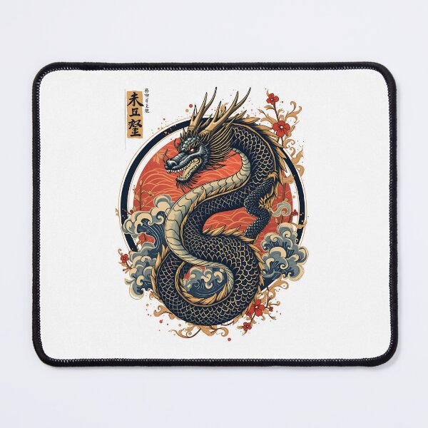 Item preview, Japanese Dragon Tattoo Style Design designed and sold by GesparHouse.