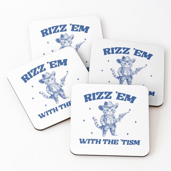 Item preview, Rizz Em With The Tism, Retro Cartoon T Shirt, Weird T Shirt, Meme T Shirt, Trash Panda T Shirt, Unisex designed and sold by Rosqzz.