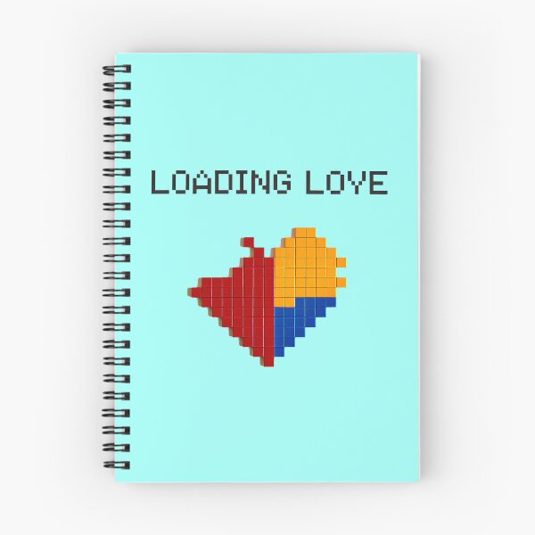 Item preview, Valentines Loading Love Pixel Heart   designed and sold by Amanda's Factory.