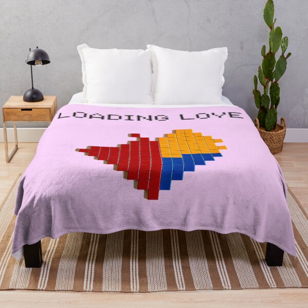 Item preview, Valentines Loading Love Pixel Heart designed and sold by Amanda's Factory.