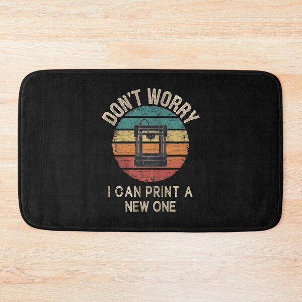 Item preview, Vintage Don't Worry I Can Print a New One Funny 3D Printing ,Art For Men Women 3D Printing Printer Lover designed and sold by SOUFIANE1991.