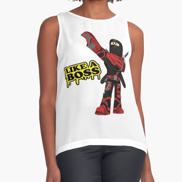 Oof Action Comic Sleeveless Top By Platnix Redbubble - batman c roblox roblox memes roblox pictures